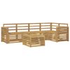vidaXL Venkovn&iacute; pohovkov&aacute; souprava 6 pcs B&iacute;l&aacute; 59 x 59 x 37 cm