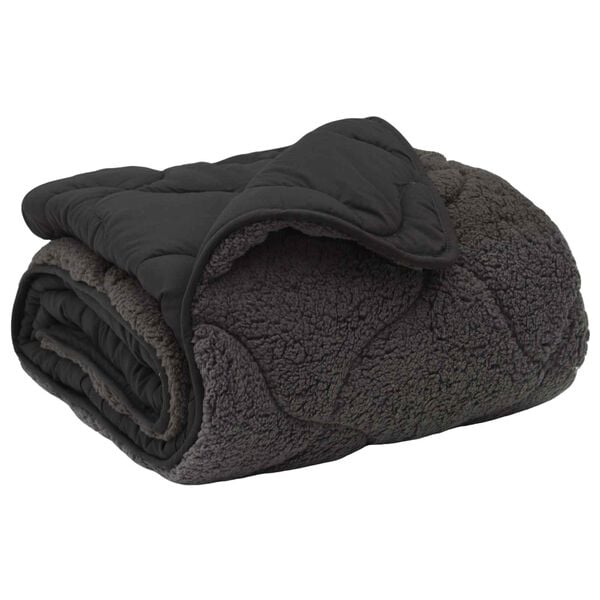 vidaXL Letn&iacute; přikr&yacute;vka &Scaron;něrov&aacute;n Antracit 155 x 200 cm