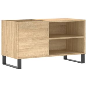 vidaXL Skř&iacute;ňka na LP desky dub sonoma 85x38x48 cm kompozitn&iacute; dřevo