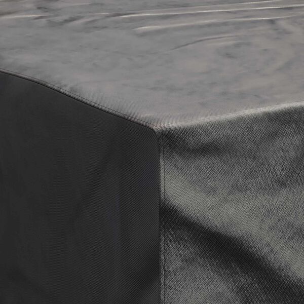 vidaXL Pokryv na nábytek Jednobarevný Černá 300 x 250 x 100 cm 210D