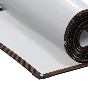 vidaXL Plachta Transparentn&iacute; 2,5 x 1 m PE