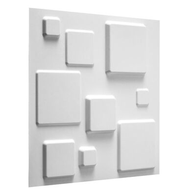 WallArt 24 ks 3D nástěnné panely GA-WA09 Squares