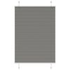 vidaXL Plisovan&aacute; roleta antracitov&aacute; 85x150 cm &Scaron;&iacute;řka l&aacute;tky 84,4 cm