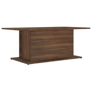 vidaXL Konferenčn&iacute; stolek hněd&yacute; dub 102x55,5x40 cm kompozitn&iacute; dřevo