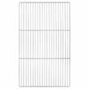 vidaXL Grilovac&iacute; ro&scaron;t 67 x 40 cm Nerezov&aacute; ocel Stř&iacute;brn&aacute;