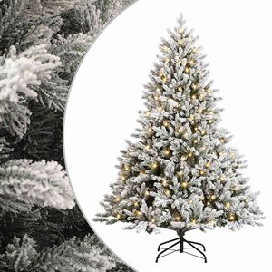 vidaXL Uměl&yacute; Skl&aacute;dac&iacute; V&aacute;nočn&iacute; Strom 120 cm 150 LED Tepl&aacute; b&iacute;l&aacute;