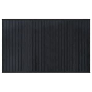 vidaXL Koberec obd&eacute;ln&iacute;kov&yacute; čern&yacute; 60 x 100 cm bambus