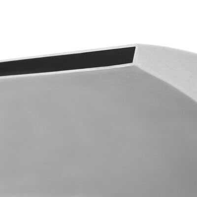 vidaXL Bazénová fontána, nerezová ocel, 64x30x52 cm, stříbrná