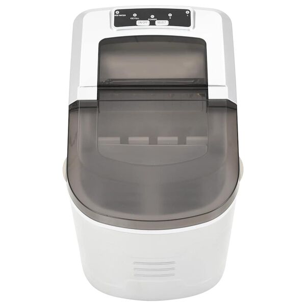 vidaXL Výrobník ledových kostek 2,4 l stříbrný 15 kg/24 h