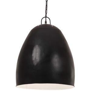 vidaXL Industri&aacute;ln&iacute; z&aacute;věsn&eacute; sv&iacute;tidlo 25 W čern&eacute; kulat&eacute; 42 cm E27