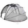 vidaXL Stan na baz&eacute;n Transparentn&iacute; 538 x 440 x 204 cm PVC