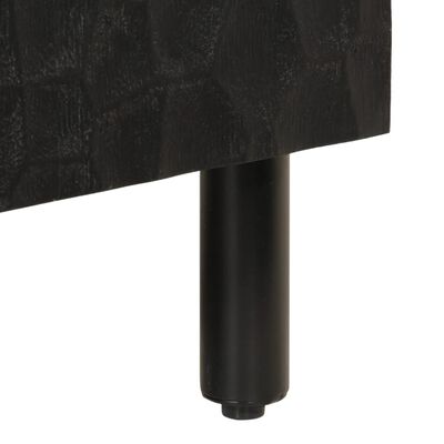 vidaXL Noční stolek černý 50 x 33 x 60 cm masivní mangovníkové dřevo