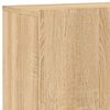 vidaXL 5d&iacute;ln&aacute; ob&yacute;vac&iacute; stěna dub sonoma kompozitn&iacute; dřevo
