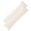 vidaXL Povlak na pol&scaron;t&aacute;ř 2 pcs ALMELO Kr&eacute;mov&aacute; 40 x 145 cm man&scaron;estr