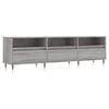vidaXL TV skř&iacute;ňka &scaron;ed&aacute; sonoma 150 x 30 x 44,5 cm kompozitn&iacute; dřevo