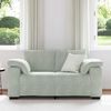 vidaXL Loveseat Sofa světle &scaron;ed&aacute; 160x77x82 cm samet