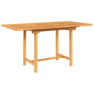 vidaXL Rozkl&aacute;dac&iacute; zahradn&iacute; stůl 110&ndash;160x80x75 cm masivn&iacute; teakov&eacute; dřevo