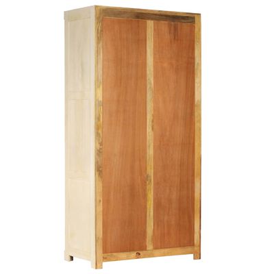vidaXL Šatní skříň masivní mangovníkové dřevo 100 x 50 x 200 cm