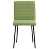 vidaXL J&iacute;deln&iacute; židle 4 ks světle zelen&eacute; samet