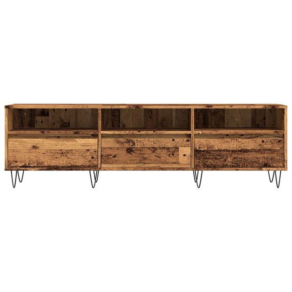 vidaXL TV skř&iacute;ňka old wood 150 x 30 x 44,5 cm kompozitn&iacute; dřevo