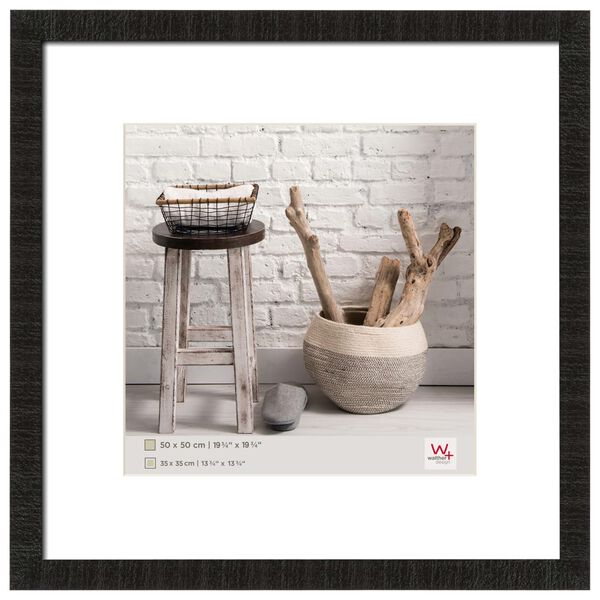 Walther Design R&aacute;m na obraz Home 50 x 50 cm čern&yacute;