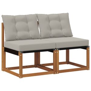 vidaXL 2 Kus Zahradn&iacute; prostředn&iacute; pohovka