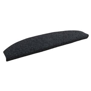 vidaXL Samolepic&iacute; schodov&eacute; rohože 15 ks 80 x 24,5 x 3,5 cm Čern&aacute;