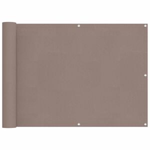 vidaXL Balkonov&aacute; clona 75 x 200 cm PU potažen&yacute; oxford alu Obd&eacute;ln&iacute;kov&yacute;