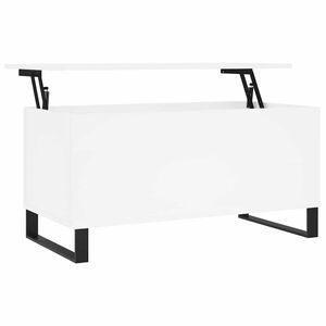 vidaXL Konferenčn&iacute; stolek b&iacute;l&yacute; 90 x 44,5 x 45 cm kompozitn&iacute; dřevo