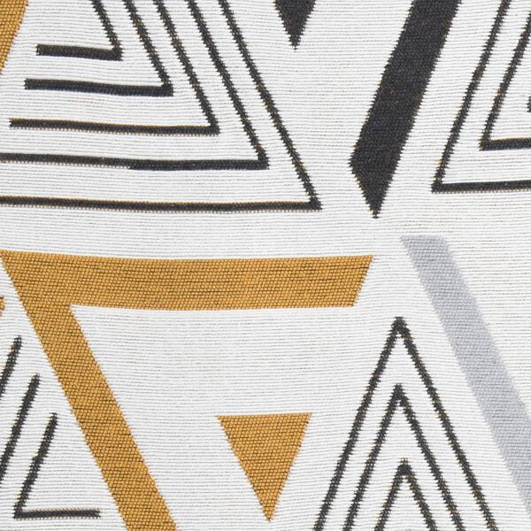 vidaXL Koberec žluto&scaron;ed&yacute; 100 x 300 cm bavlna