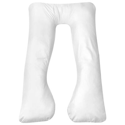 vidaXL Těhotenský polštář 90x145 cm bílý