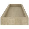 vidaXL N&aacute;stěnn&eacute; police Loggia 4 ks dub 80 x 15 x 4 cm MDF