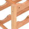 vidaXL Stojan na v&iacute;no na 12 lahv&iacute; masivn&iacute; ořechov&eacute; dřevo