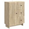 vidaXL Serv&iacute;rovac&iacute; skř&iacute;ň Dub sonoma 66 x 34,5 x 90 cm Kompozitn&iacute; dřevo