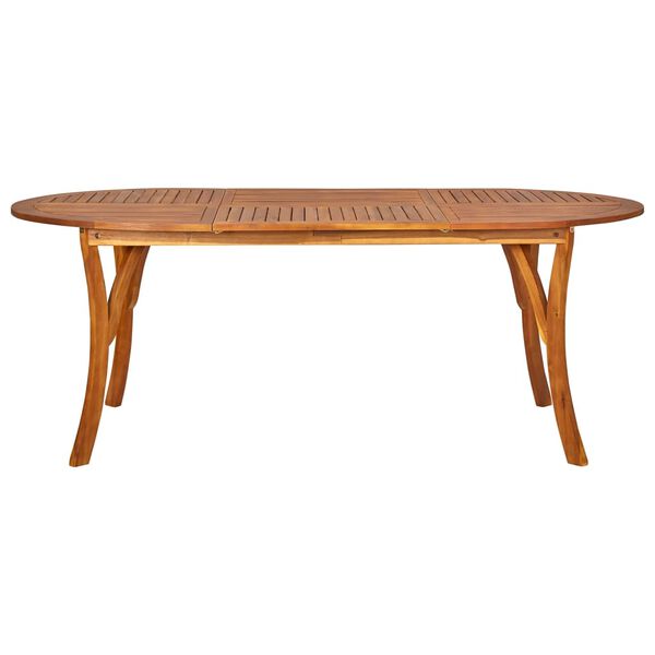 vidaXL 7d&iacute;ln&yacute; zahradn&iacute; j&iacute;deln&iacute; set hněd&yacute;