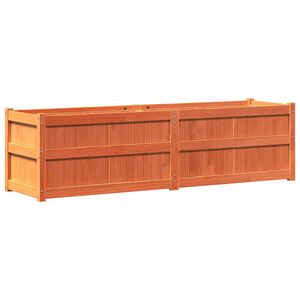 vidaXL Zahradn&iacute; truhl&iacute;k voskově hněd&yacute; 180x50x50 cm masivn&iacute; borovice