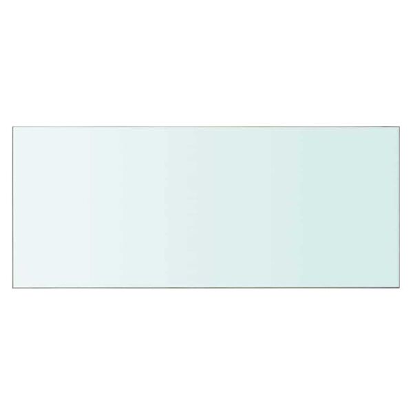 vidaXL Policová deska sklo čiré 70x30 cm