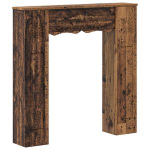 vidaXL R&aacute;m krbu Star&eacute; dřevo 102 x 20 x 102 cm Kompozitn&iacute; dřevo