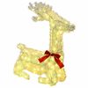 vidaXL 3D v&aacute;nočn&iacute; sob LOVIISA 140 LED Tepl&aacute; b&iacute;l&aacute; 55 x 22 x 63 cm