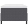 vidaXL Postel s boxspringem Tmavě šedá a bílá 80 x 200 cm