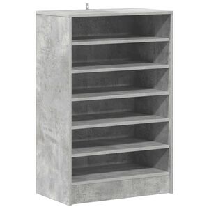vidaXL Botn&iacute;k betonově &scaron;ed&yacute; 60 x 35 x 92 cm kompozitn&iacute; dřevo