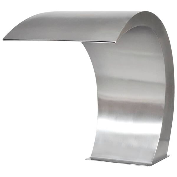 Zahradní vodopád bazénová fontána z nerezové oceli 45x30x60 cm