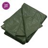 vidaXL Plachta 180 g/m&sup2; 4 x 4 m zelen&aacute; HDPE