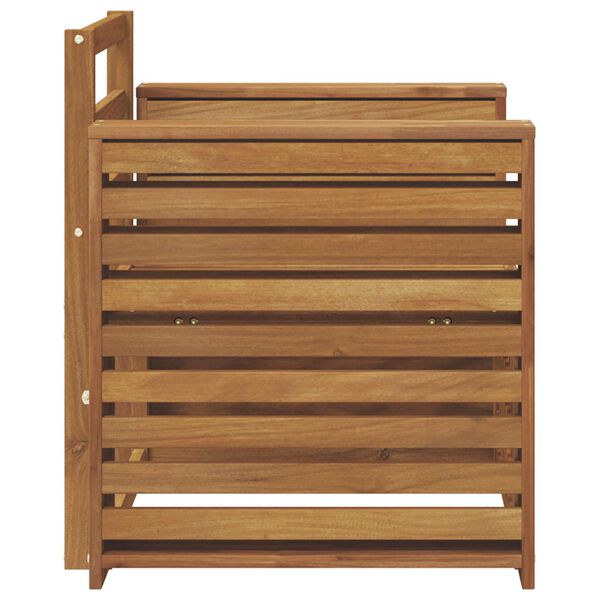 vidaXL Venkovn&iacute; pohovkov&aacute; souprava Př&iacute;rodn&iacute; 79 x 63 x 73 cm