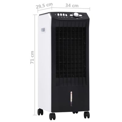 vidaXL Mobilní ochlazovač vzduchu, čistička a zvlhčovač 3v1 65 W