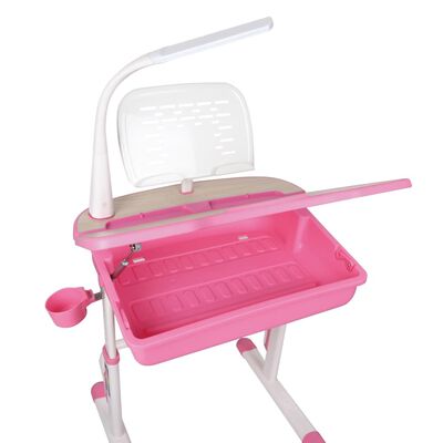 Vipack Nastavitelný dětský stůl Comfortline 301 s židlí růžový a bílý