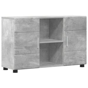 vidaXL Serv&iacute;rovac&iacute; skř&iacute;ň FLORIN 88,5 x 30,5 x 55,5 cm Betonově &scaron;ed&aacute;