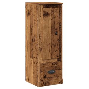 vidaXL Skř&iacute;ň highboard old wood 36 x 35,5 x 103,5 kompozitn&iacute; dřevo