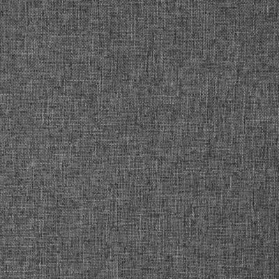 vidaXL Skládací lenoška na podlahu tmavě šedá textil