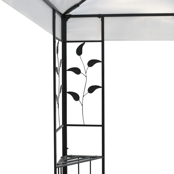 vidaXL Altán 3 x 6 m bílý